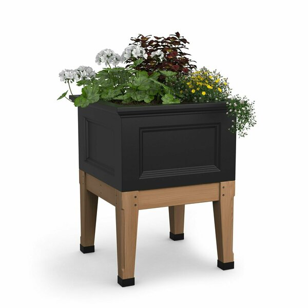 Mayne Fairfield 24x24 Elevated Garden Bed - Black 4888-B